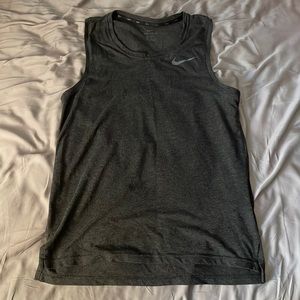 Nike medium dark grey tank